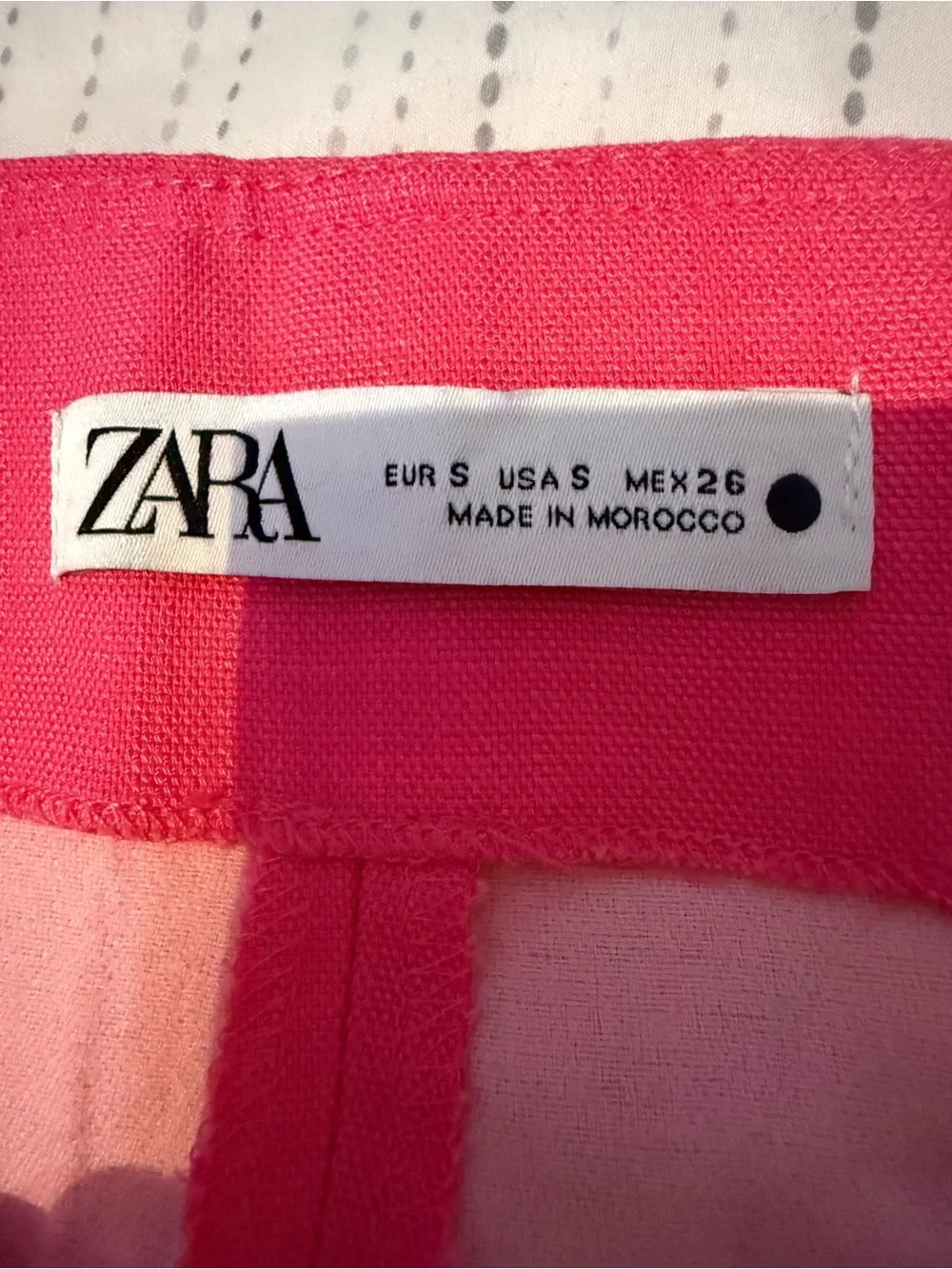 Zara size small